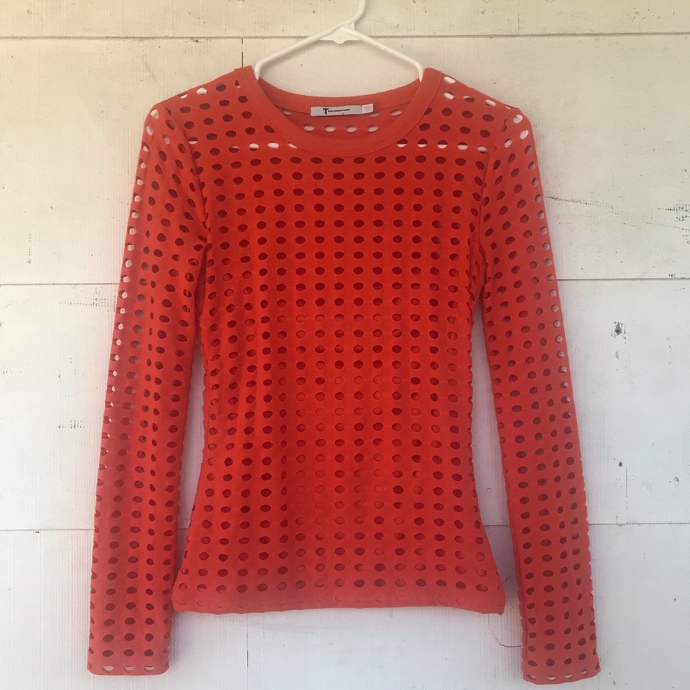 Alexander Wang mesh shirt
